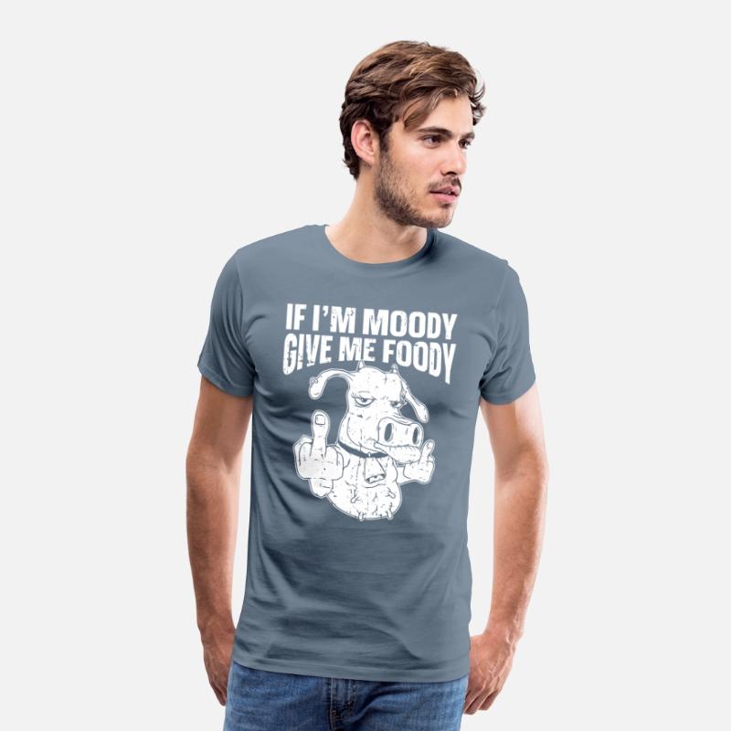 Cow Cattle Funny If Im Moody Give Me Foody