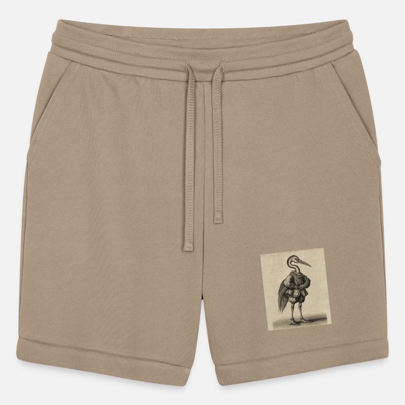 Crane Man – Renaissance Hybrid Engraving