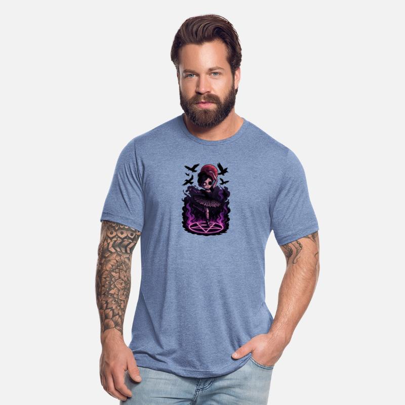 Creepy Ragdoll in Gothic Birdcage Halloween Art