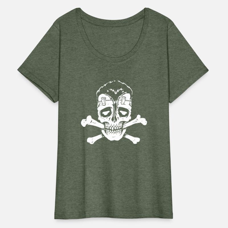 Crossbones Devilock Skull Kustom Punk