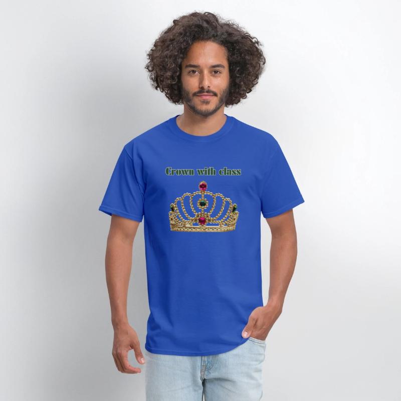 Crown with Class" Premium T-Shirt
