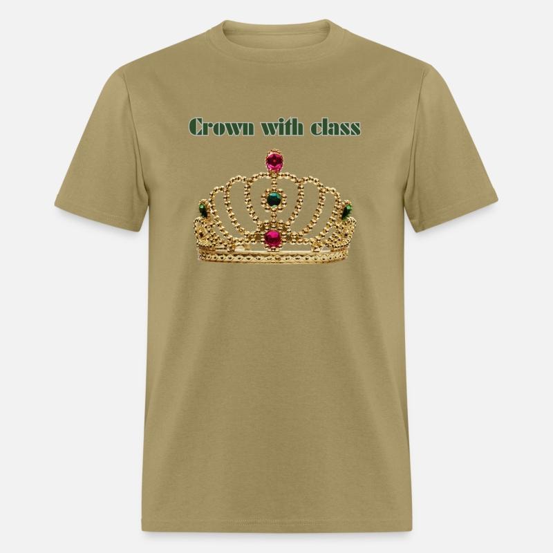 Crown with Class" Premium T-Shirt