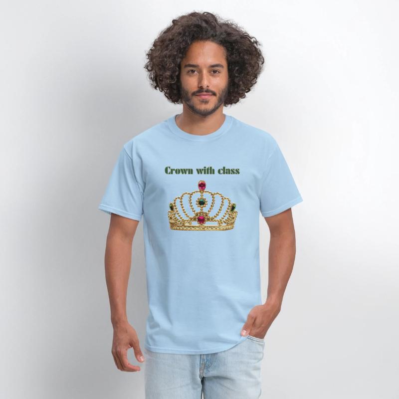 Crown with Class" Premium T-Shirt
