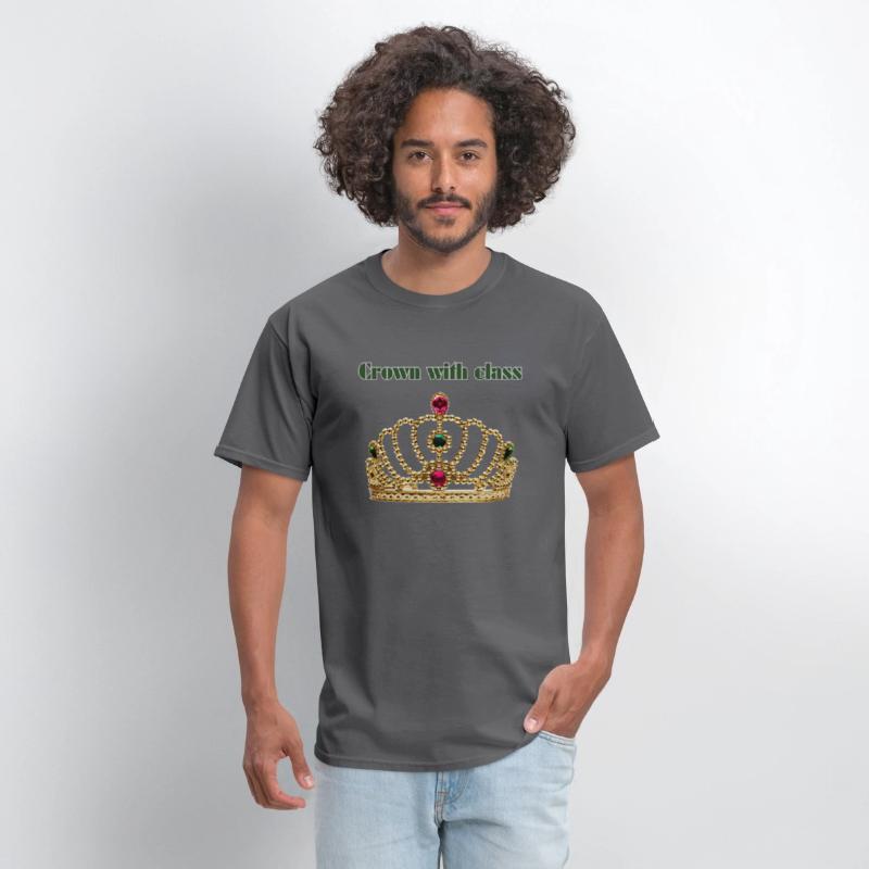 Crown with Class" Premium T-Shirt