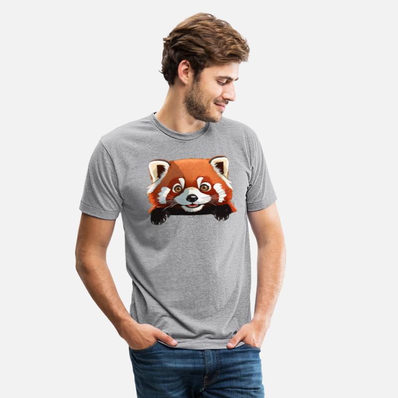 Cuddly Red Panda Face