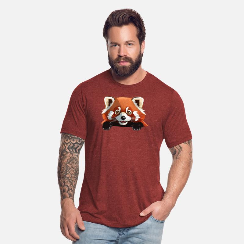 Cuddly Red Panda Face