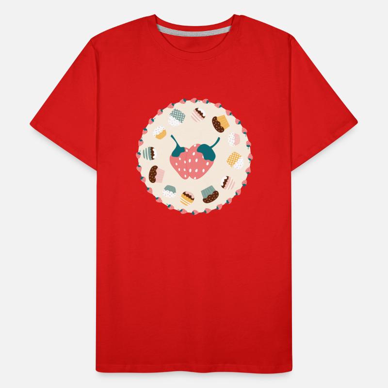 Cupcake With Red Strawberry