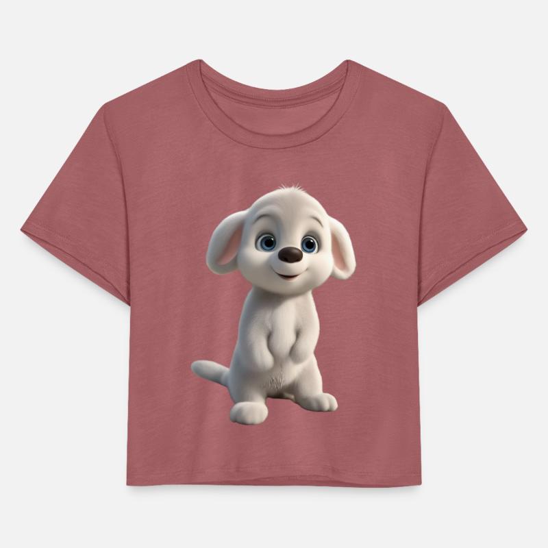 Cute adorable puppy "Fluffy"