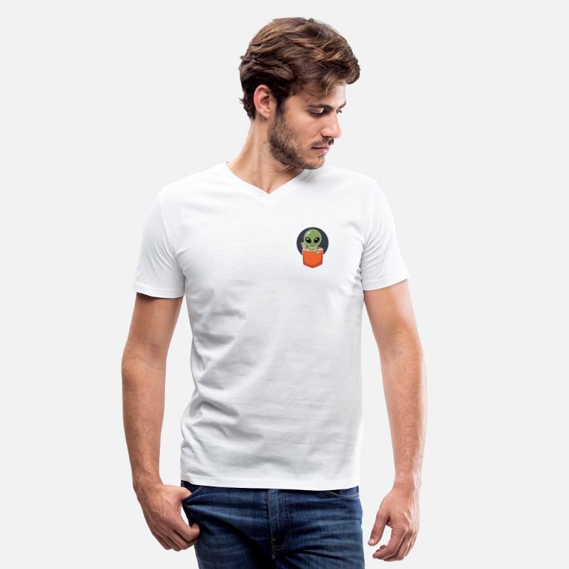 Cute Alien Peeking From Pocket