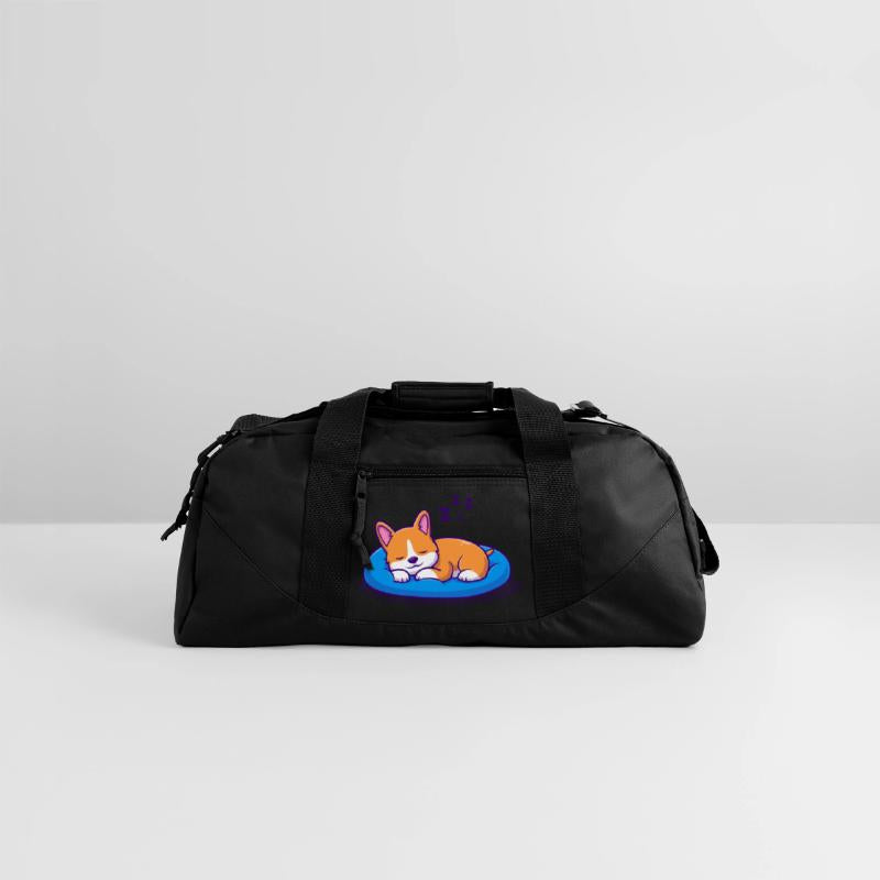 Cute Corgi Dog Sleeping in Peace