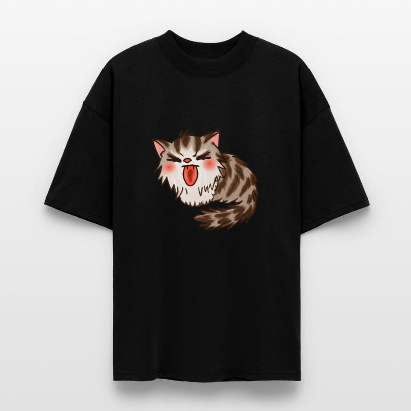 Cute Grumpy Cat With Tongue Sticking Out