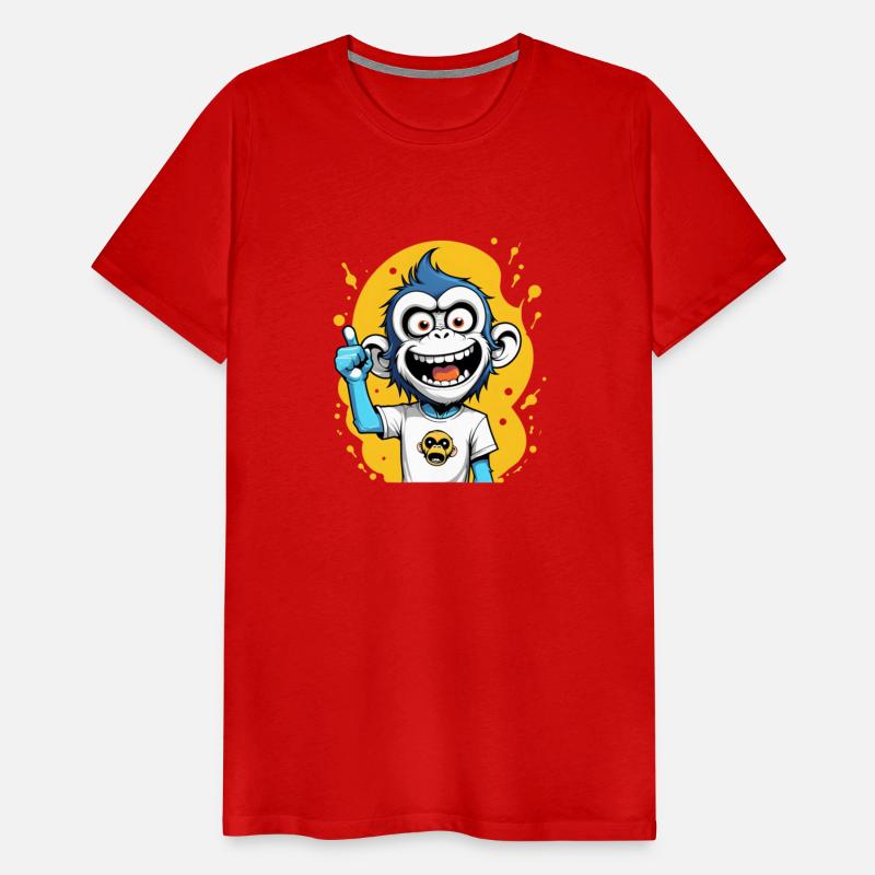 cute monkey illustration animal cartoon character