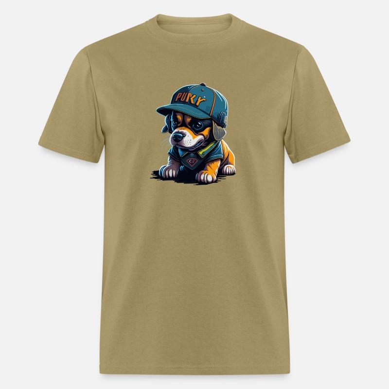 Cute Rottweiler Dog Wearing Baseball Hat