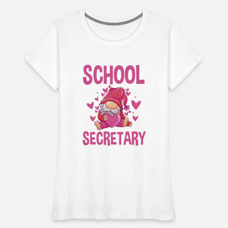 Cute School Secretary Appreciation Shirt