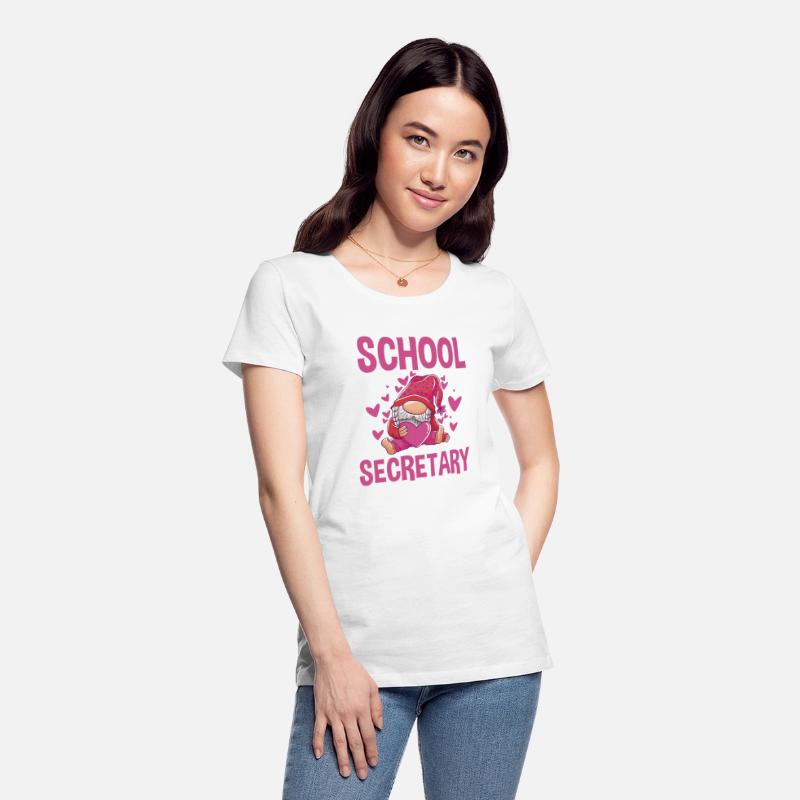 Cute School Secretary Appreciation Shirt