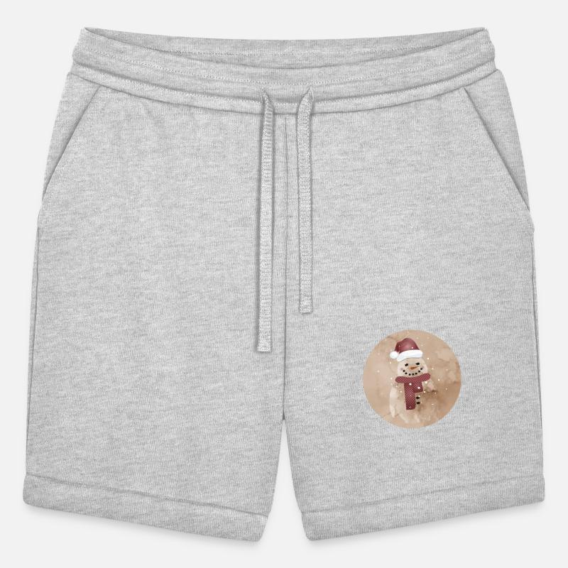 cute snowman with cap and beet nose