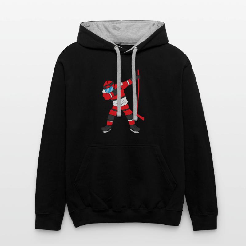 Dabbing Hockey Player Hockey Son Hockey Ice Hockey