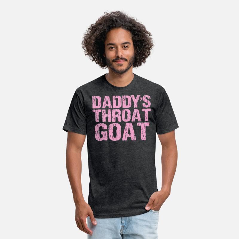 Daddy's Throat Goat Sexy Distressed Profanity
