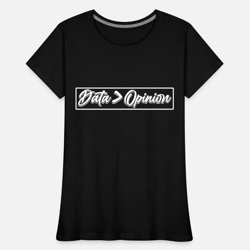 Data > Opinion Programmer Code Coding Coder