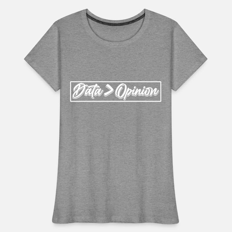 Data > Opinion Programmer Code Coding Coder