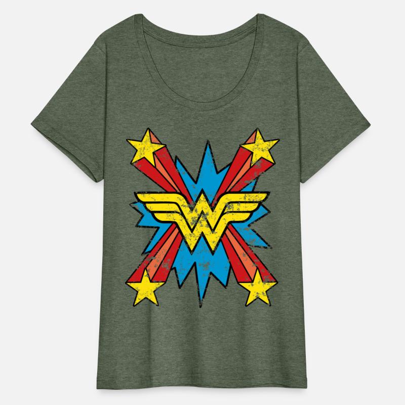 DC Comics Wonder Woman Retro Symbol Vintage