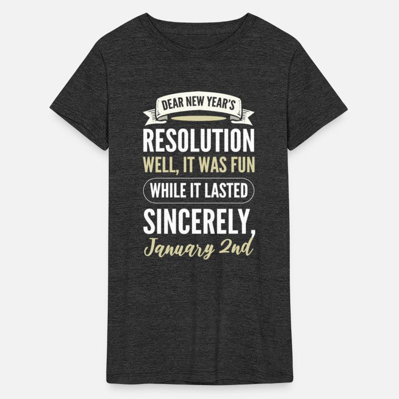 Dear New Resolution, Happy New Year's Day Eve