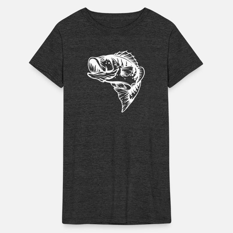 Detailed Fish Sketch Artwork for Apparel