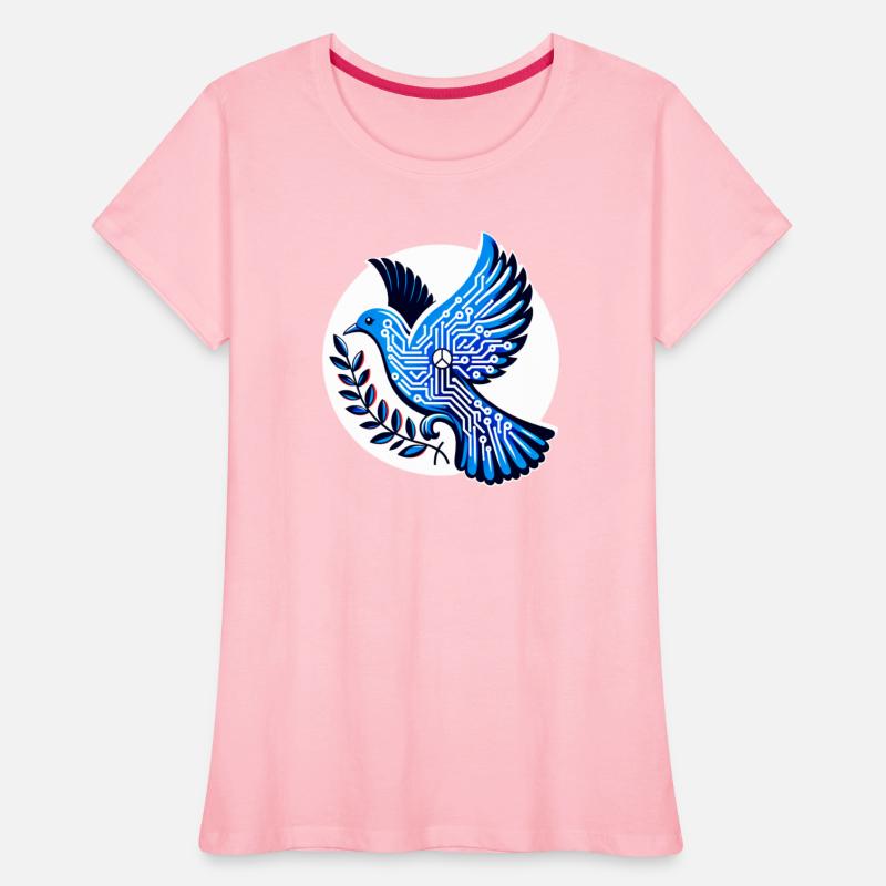 Digital Peace Dove - A Symbol of Tech Harmony