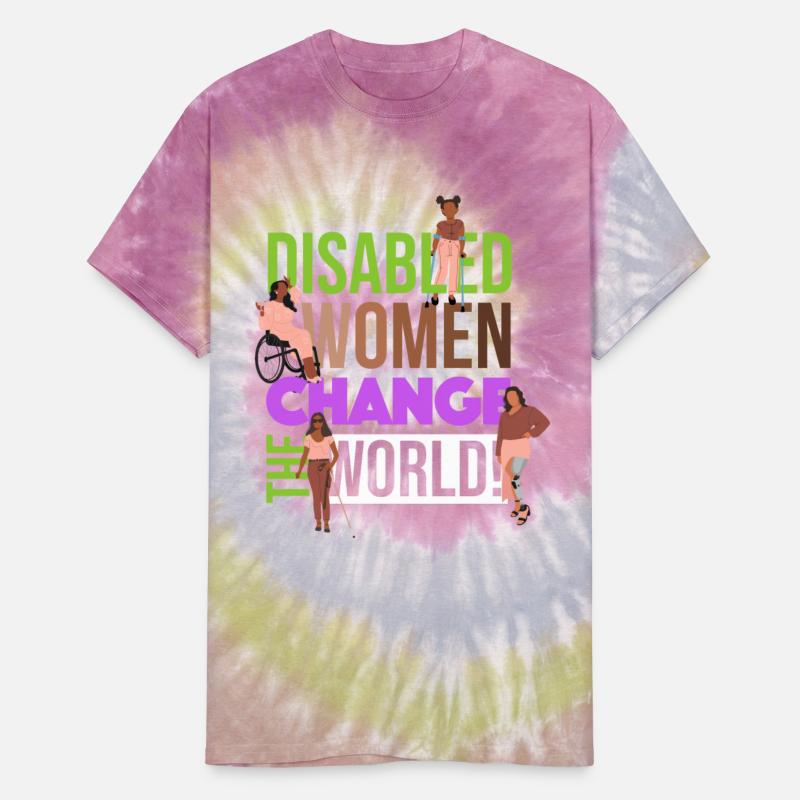 Disabled Women Change The World (Brown Lettering)