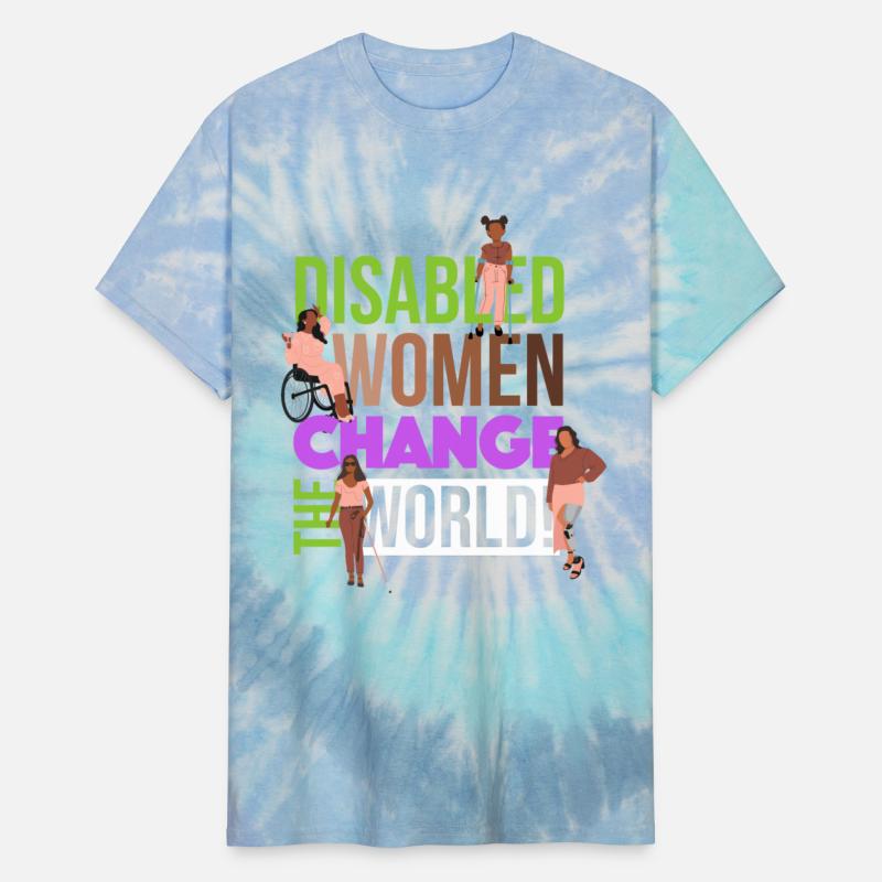 Disabled Women Change The World (Brown Lettering)