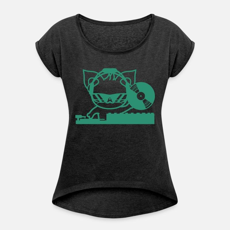 DJ Cat Cute Kitten Mixing Console Vinyl Record Fun