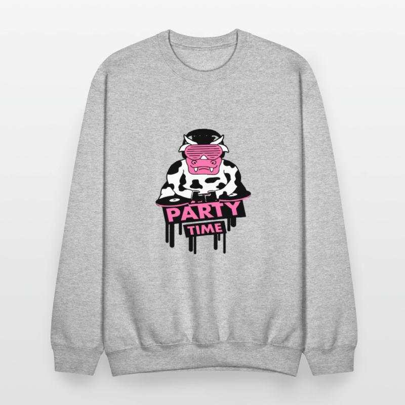 DJ Club Music Party Time Funny Milk Cow Graffiti