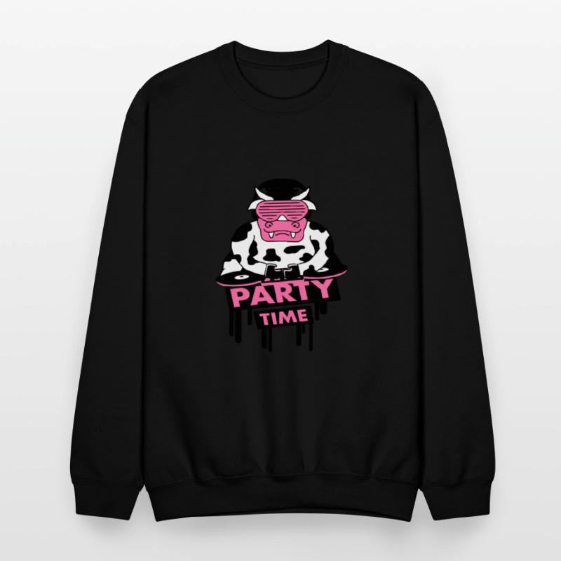 DJ Club Music Party Time Funny Milk Cow Graffiti