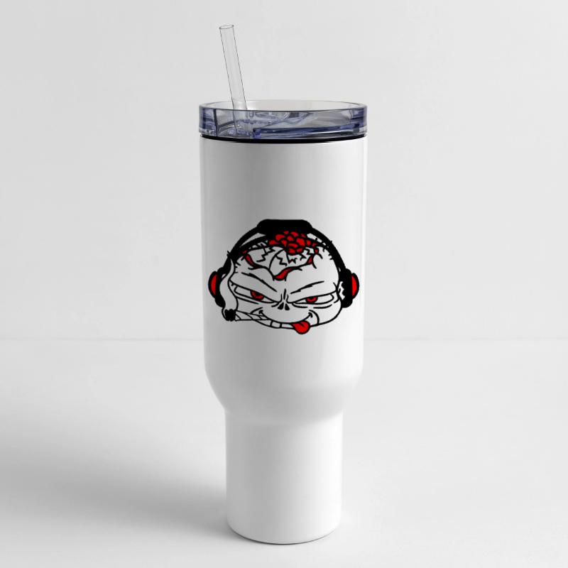 DJ Zombie Undead Halloween Monster Horror Head Fun