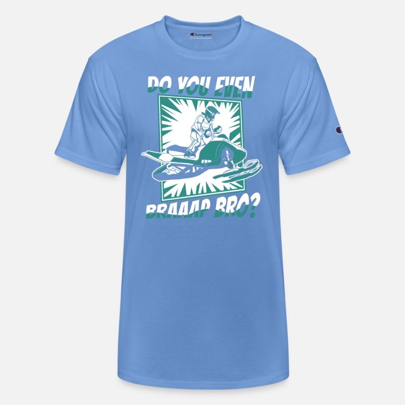 Do You Even Braaap Bro Sledding Snowbike