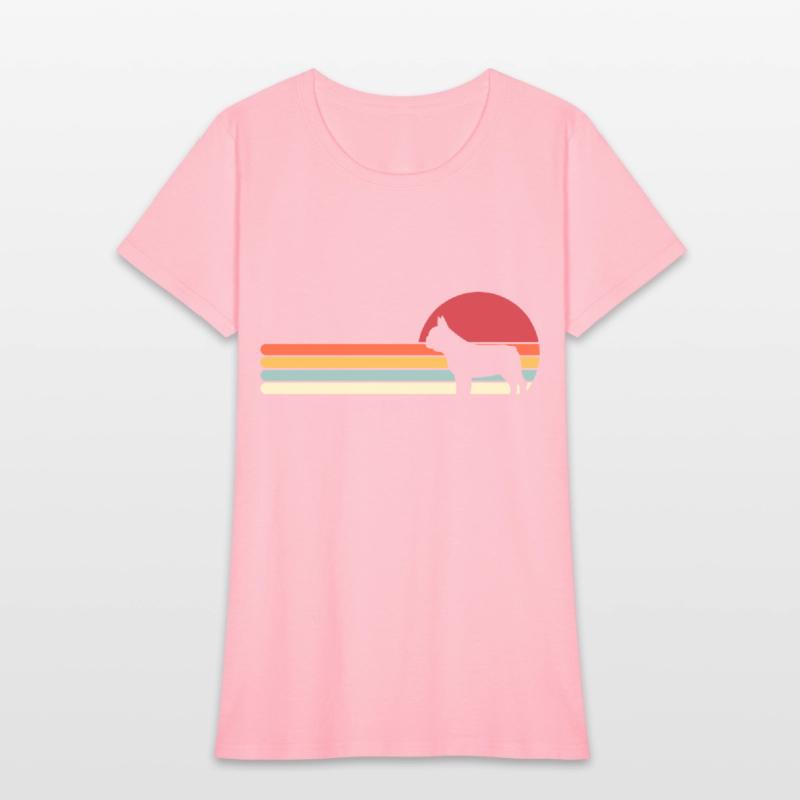 Dog Retro Sunset French Bulldog