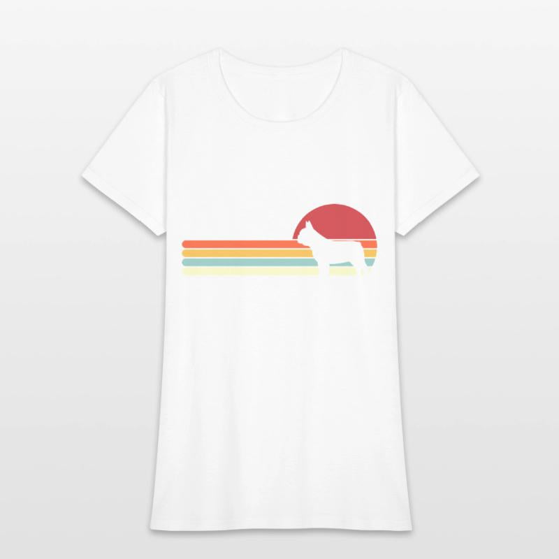 Dog Retro Sunset French Bulldog