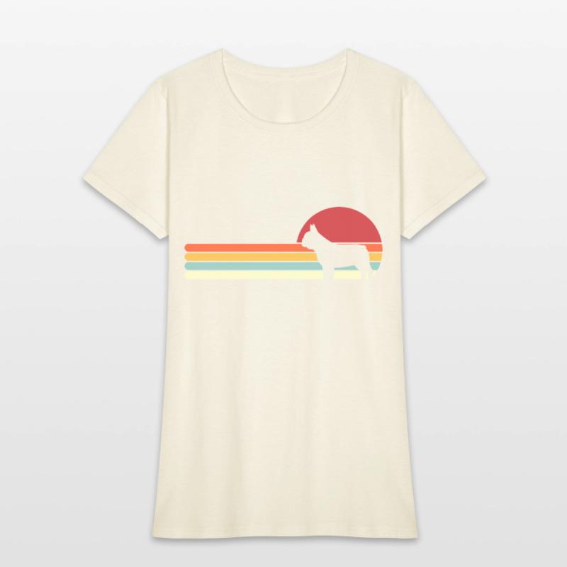 Dog Retro Sunset French Bulldog