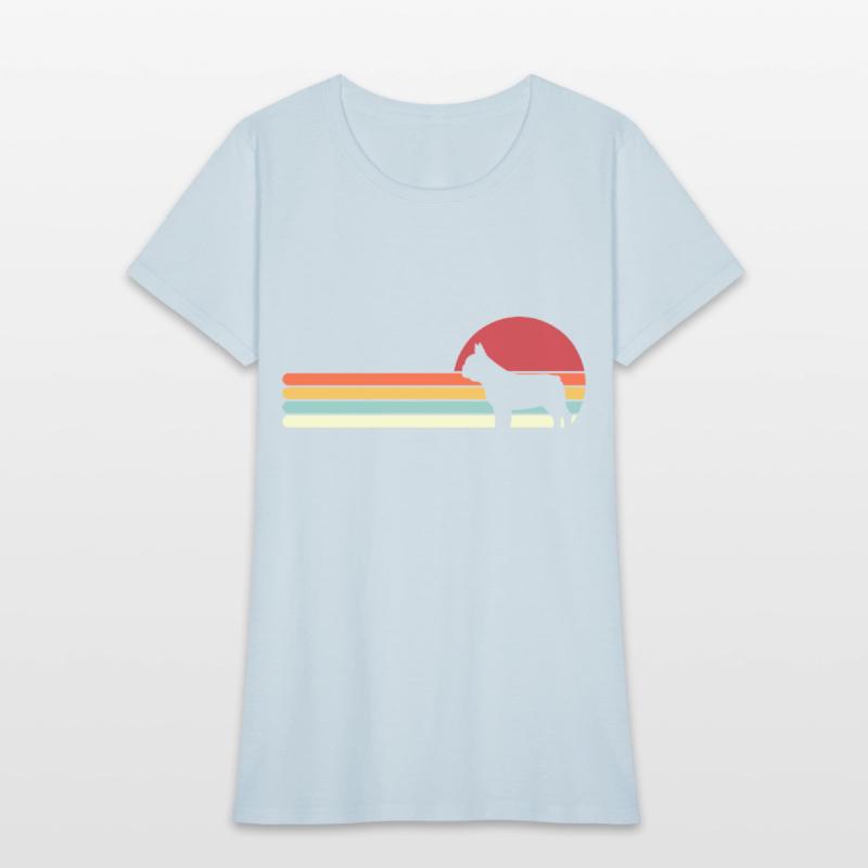 Dog Retro Sunset French Bulldog