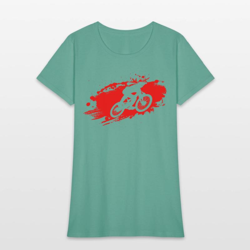 Downhill MTB Ride Red