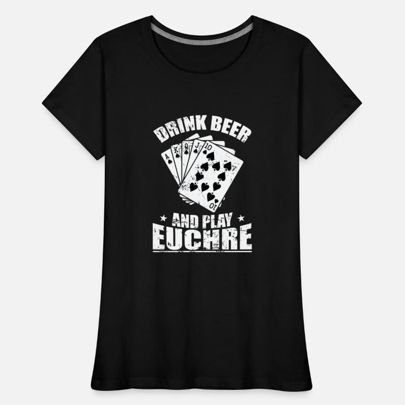 Drink Beer and play Euchre Card Game