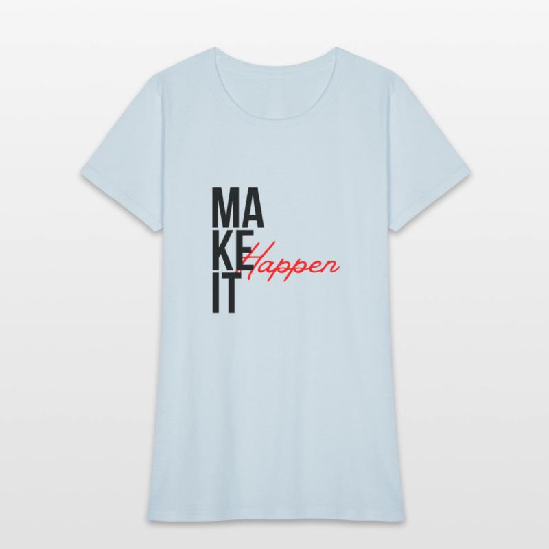 "Make It Happen – Bold Motivational Typography"