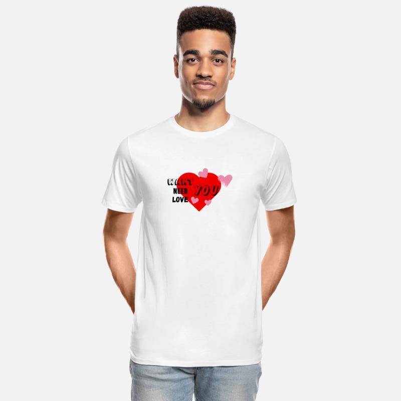 "Need you, want you, love you"