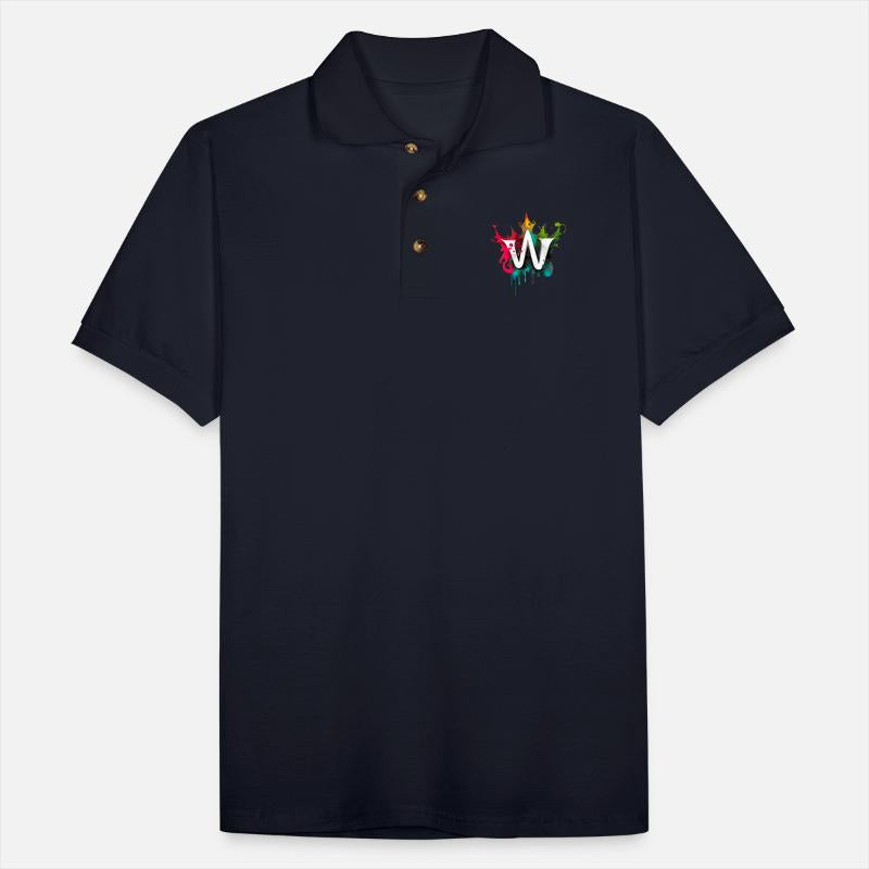 "W" Graffiti Initial Letter with 👑